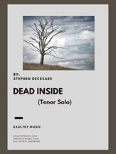 Dead Inside (Tenor solo) Vocal Solo & Collections sheet music cover